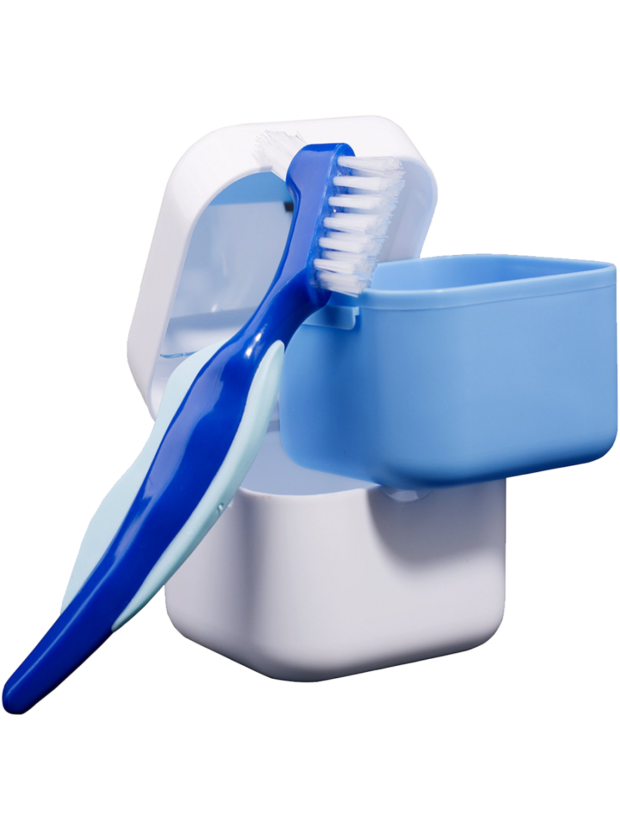 Denture Case with Basket Road Family Practice